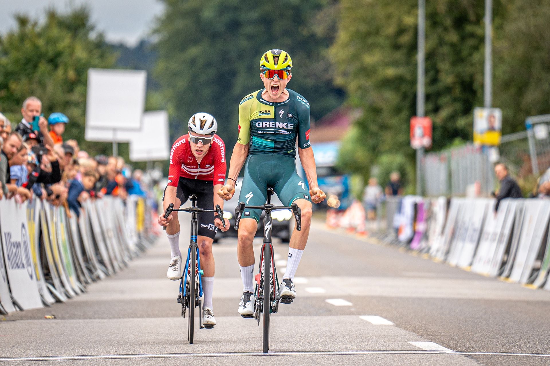 Theodor Clemmensen wins GP Rüebliland 2024 (Photo: Flavio Moretti)