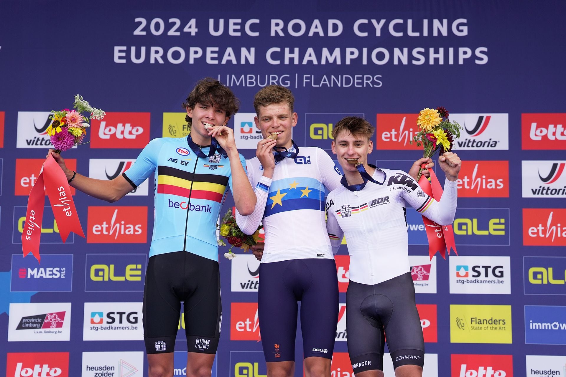 Paul Fietzke takes bronze in the time trial at the 2024 European Cycling Championships (Photo: Sprint Cycling Agency)