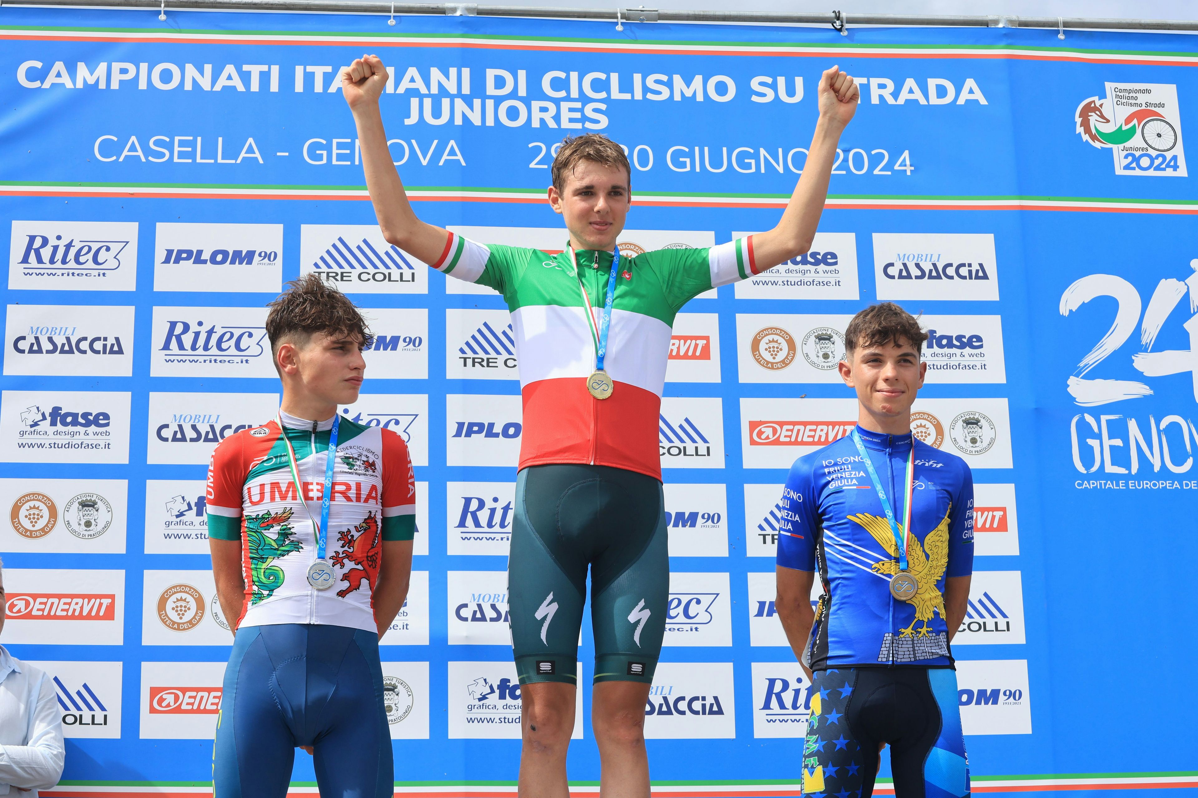 Lorenzo Finn wins the Italian road championships (Photo: Michele Ghiglione)