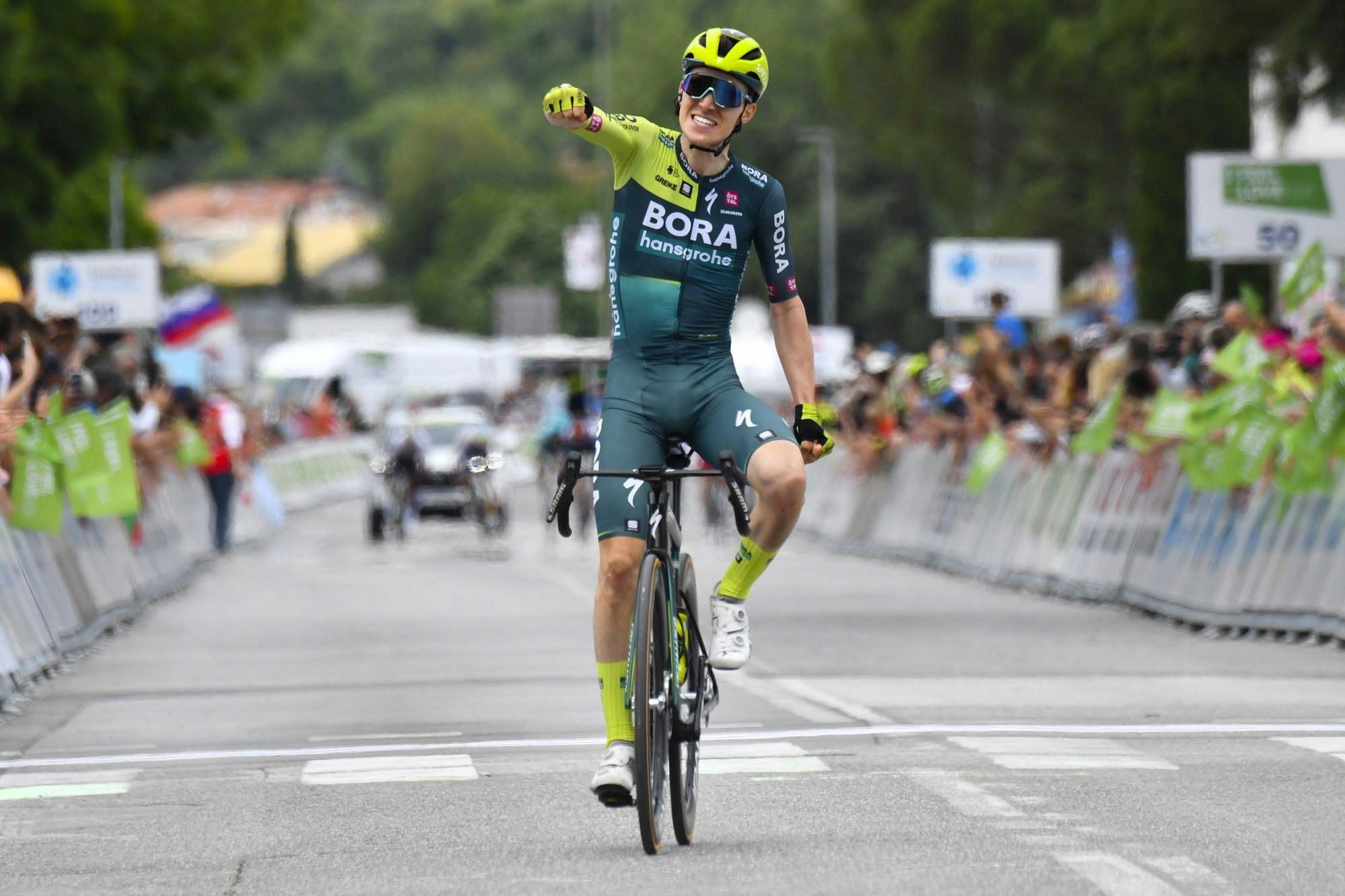 Giovanni Aleotti wins stage 3 of the Tour of Slovenia 2024 (Photo: Sprint Cycling Agency)